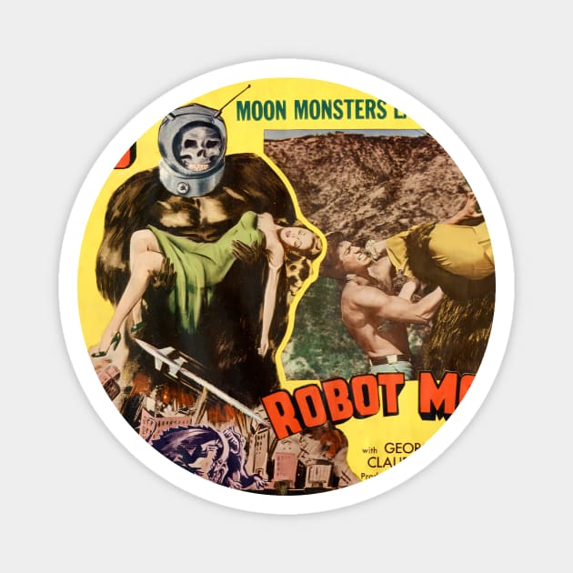 Robot Monster 1953 Magnet by Doc Multiverse Designs